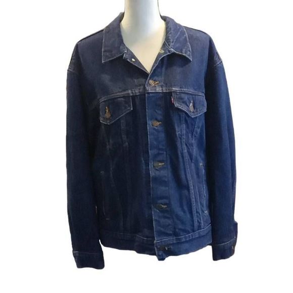 Levi Strauss Red Tab Denim Jacket Men's Size 46
